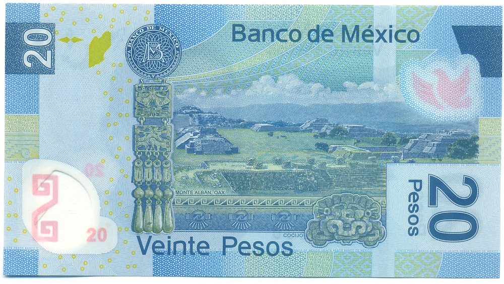 20 песо 2006 года Мексика — Фото №2