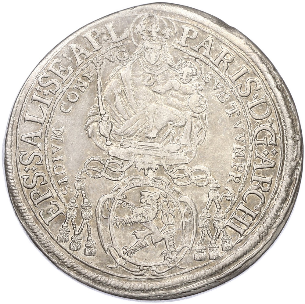 1 талер 1648 года Зальцбург — Фото №2