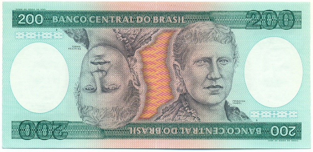 200 крузейро 1984 года Бразилия — Фото №1