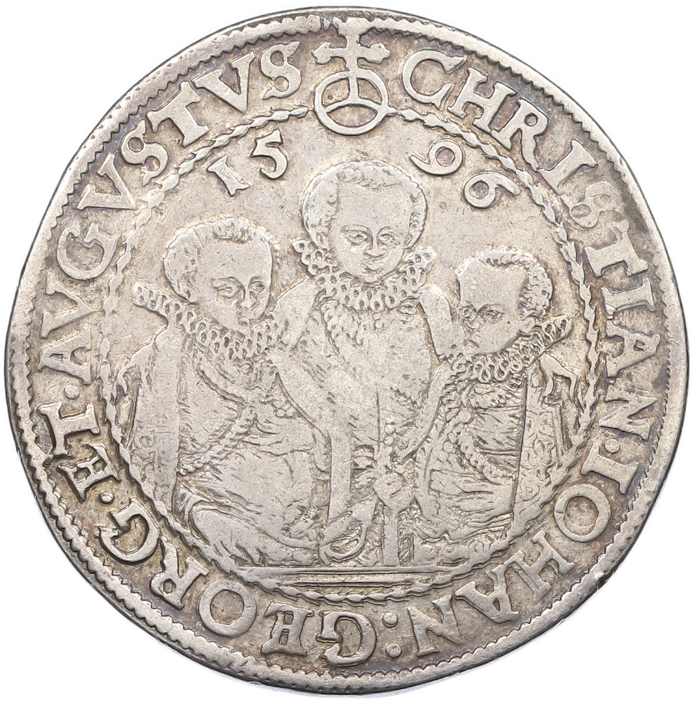 1 талер 1596 года Саксония — Фото №1