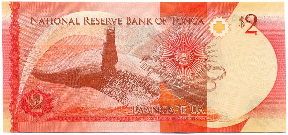 2 паанга 2015 года Тонга — Фото №2