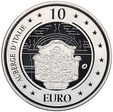 10 евро 2010 года Мальта «Итальянский отель» — Фото №1