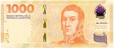 1000 песо 2023 года Аргентина — Фото №1