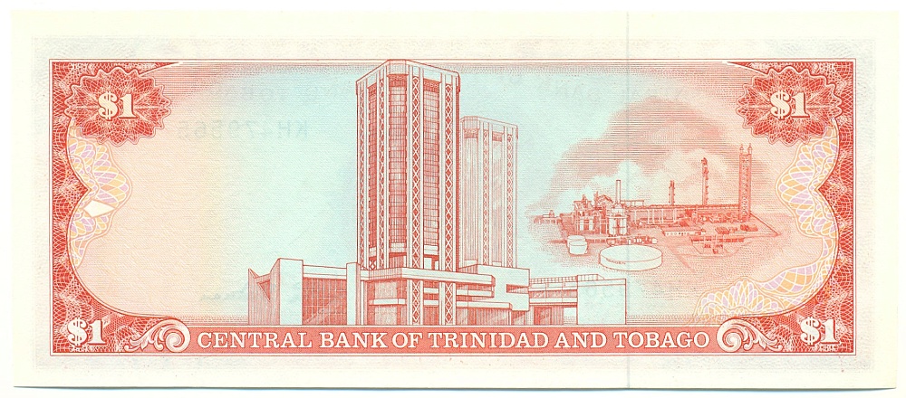 1 доллар 1985 года Тринидад и Тобаго — Фото №2