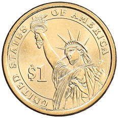 1 доллар 2008 года D США «7-й президент США Эндрю Джексон» — Фото №2