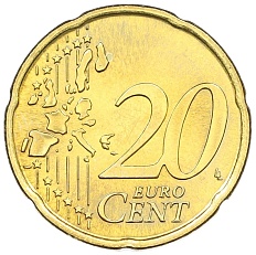 20 евроцентов 2002 года Португалия — Фото №2