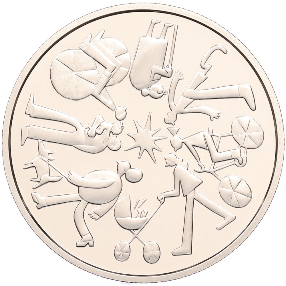 5 гривен 2024 года Украина «Безбарьерная среда» — Фото №1