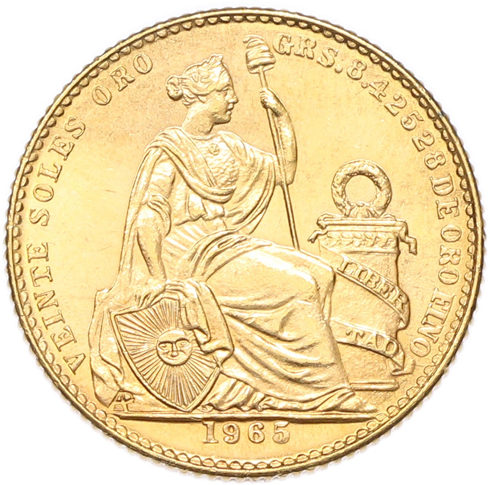 20 солей 1965 года Перу — Фото №1