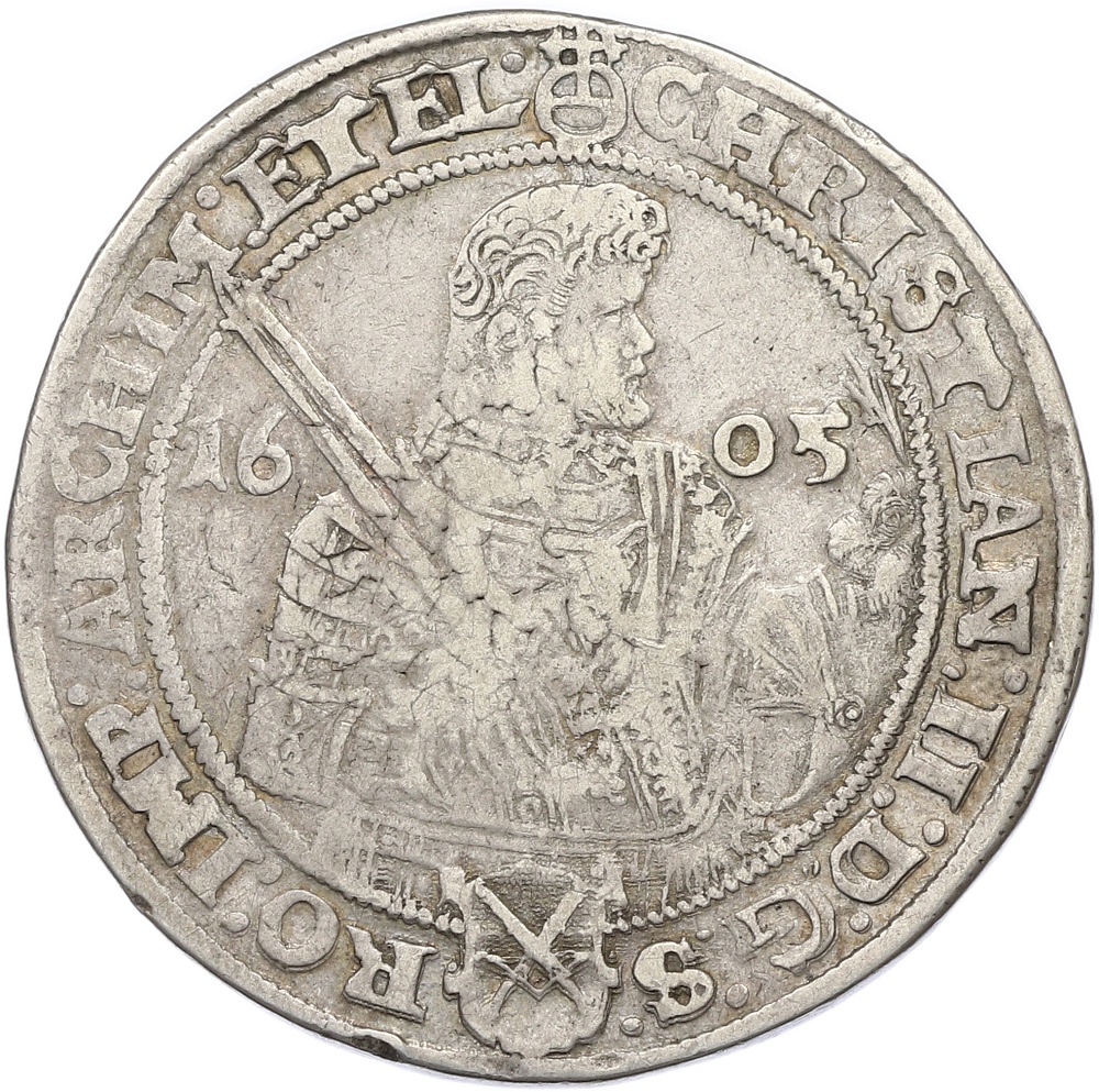1 талер 1605 года Саксония (Альбертинская линия) — Фото №1