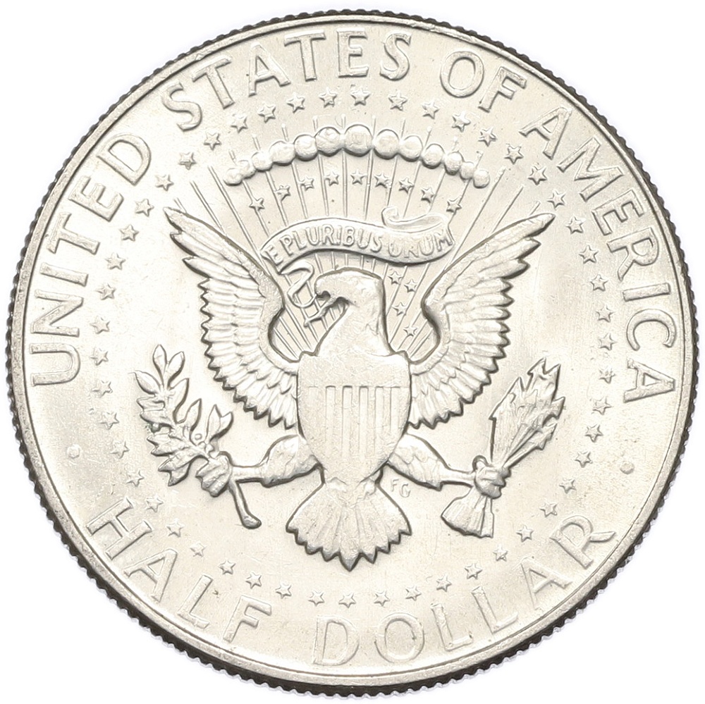 1/2 доллара (50 центов) 1967 года США — Фото №2