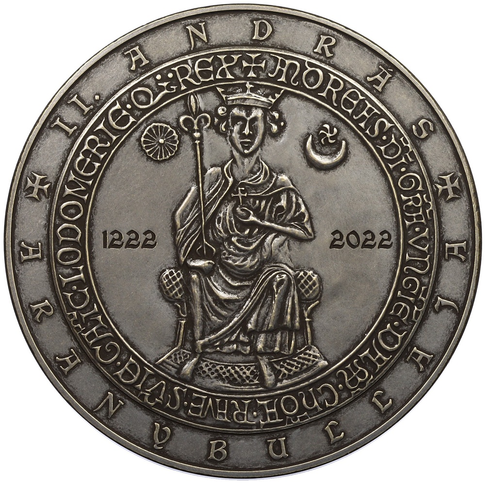 5000 форинтов 2022 года Венгрия «800 лет изданию Золотой буллы» — Фото №1