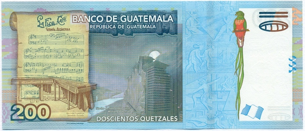 200 кетцалей 2020 года Гватемала — Фото №2