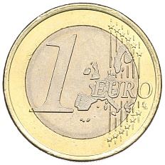 1 евро 2001 года Монако — Фото №2