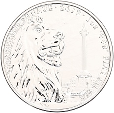 2 фунта 2018 года Великобритания «Достопримечательности Британии — Трафальгарская площадь» — Фото №1