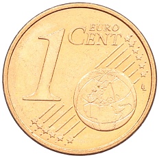 1 евроцент 2001 года Монако — Фото №2