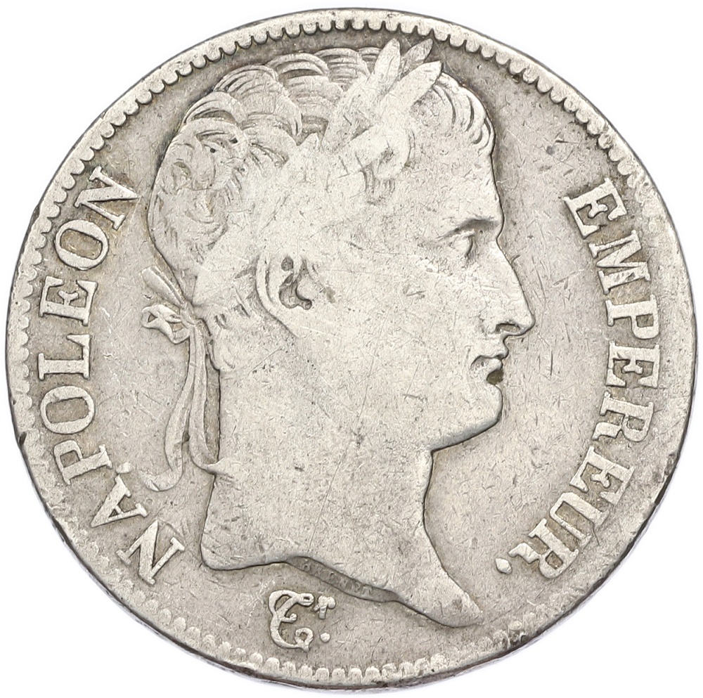 5 франков 1810 года A Франция (Наполеон I) — Фото №2