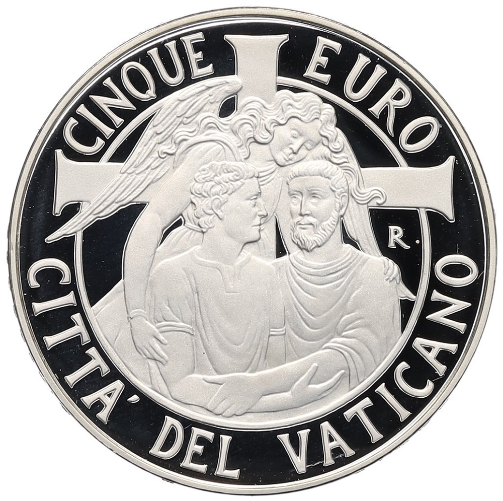 5 евро 2014 года Ватикан «Всемирный день мира» — Фото №1