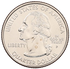 1/4 доллара (25 центов) 2001 года P США «Штаты и территории — Вермонт» — Фото №2