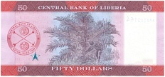 50 долларов 2022 года Либерия — Фото №2