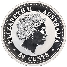 50 центов 2003 года Австралия «Китайский гороскоп — Год козы» — Фото №2