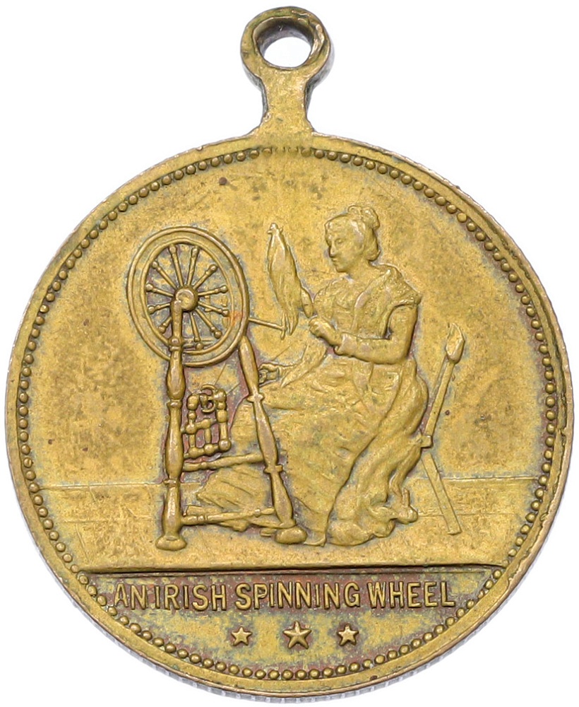 Медаль Северная Ирландия «Ирландское прядильное колесо» — Фото №2