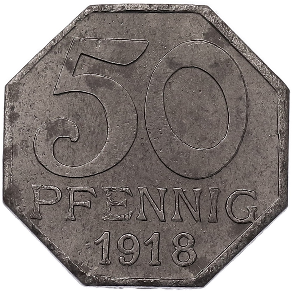 50 пфеннигов 1918 года Германия — округ Маульбронн (Нотгельд) — Фото №2