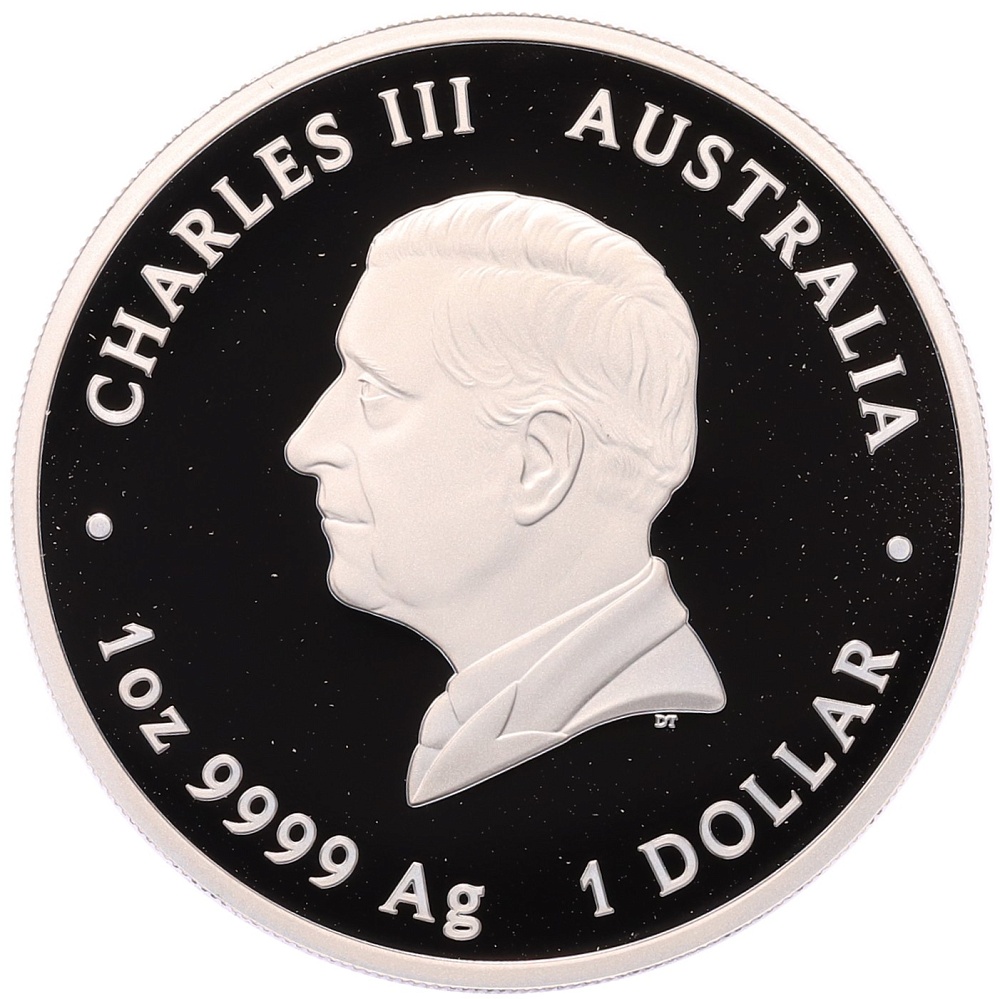 1 доллар 2024 года Австралия «Квокка» (Цветное покрытие) — Фото №2