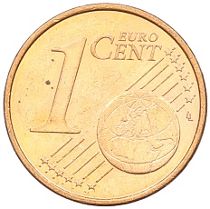 1 евроцент 2001 года Монако — Фото №2