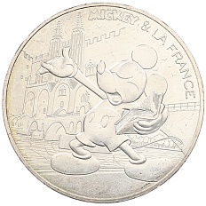 10 евро 2018 года Франция «Микки Маус и Франция — Авиньон» — Фото №1