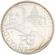 10 евро 2012 года Франция «Регионы Франции — Французская Гвиана» — Фото №1