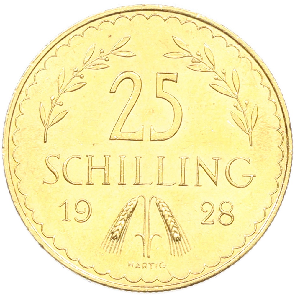 25 шиллингов 1928 года Австрия — Фото №1