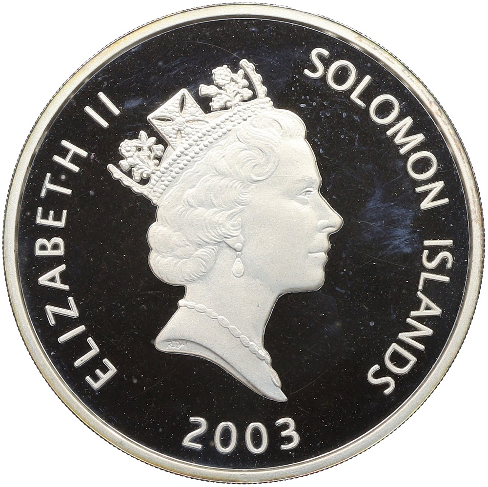 25 долларов 2003 года Соломоновы острова «Самолеты — Ан-225 Мрия» — Фото №2