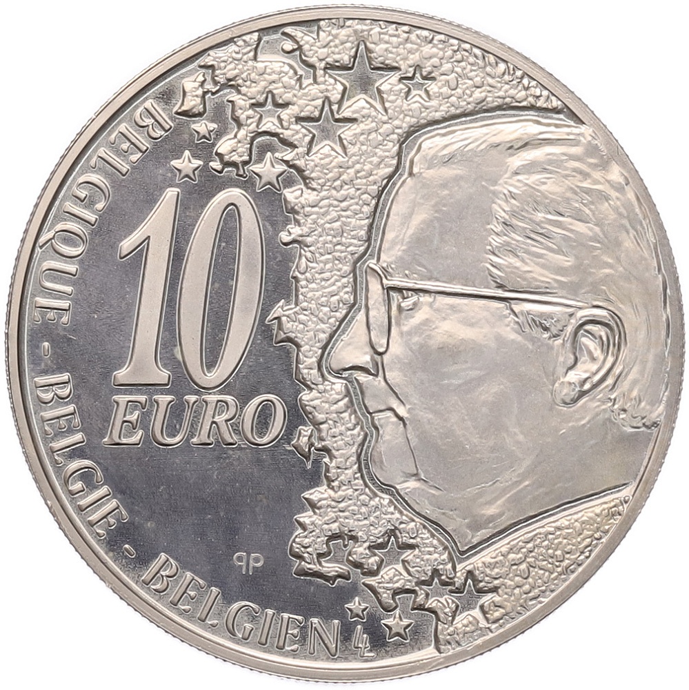 10 евро 2002 года Бельгия «Бельгийские железные дороги» — Фото №2