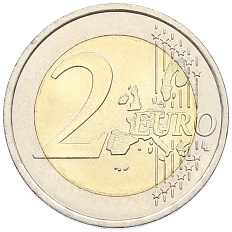 2 евро 2001 года Монако — Фото №2