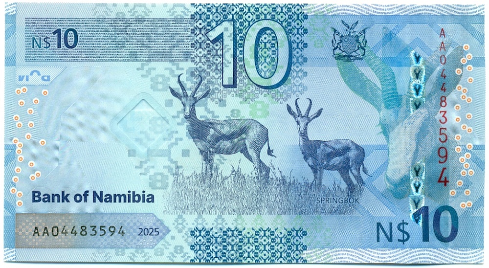 10 долларов 2025 года Намибия — Фото №2