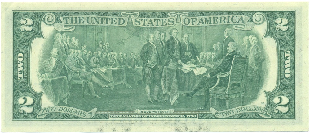 2 доллара 1976 года США — Фото №2