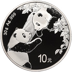 10 юаней 2023 года Китай «Панда» — Фото №1