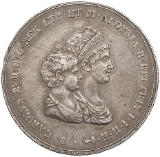 10 лир 1807 года Королевство Этрурия (Тоскана) — Фото №1