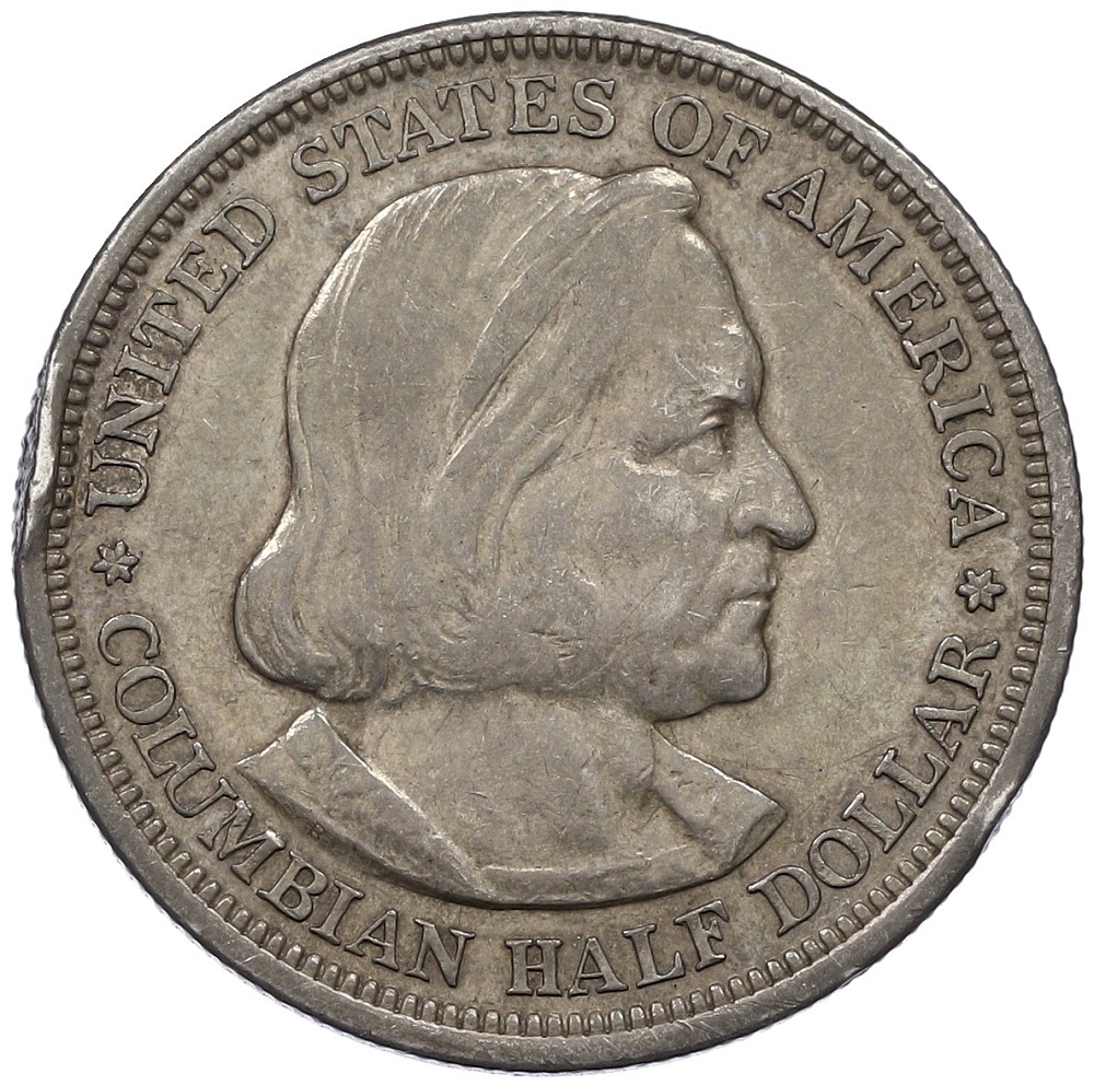 1/2 доллара (50 центов) 1893 года США «Колумбийская выставка в Чикаго» — Фото №2