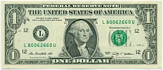 1 доллар 2009 года США — Фото №1