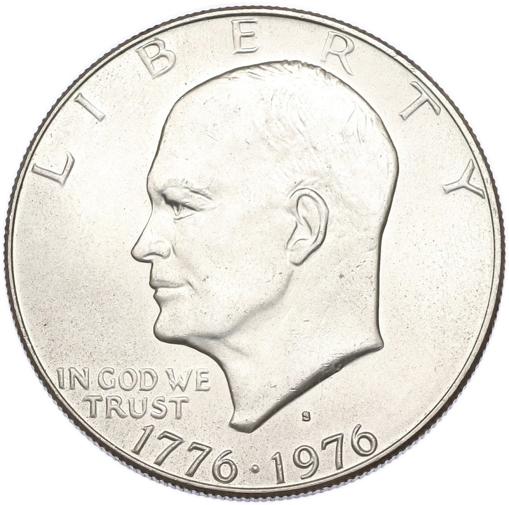 1 доллар 1976 года S США «200 лет Независимости» — Фото №1