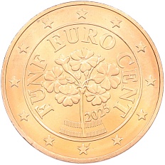 5 евроцентов 2025 года Австрия — Фото №1