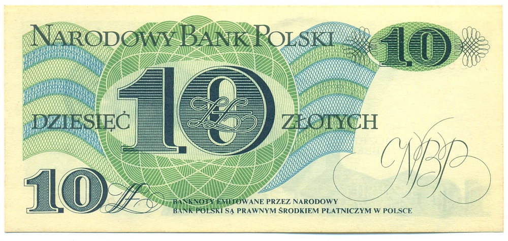 10 злотых 1982 года Польша — Фото №2