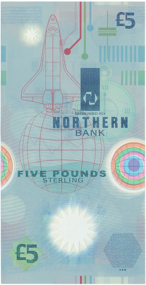 5 фунтов 1999 года Великобритания (Северная Ирландия) — Фото №1