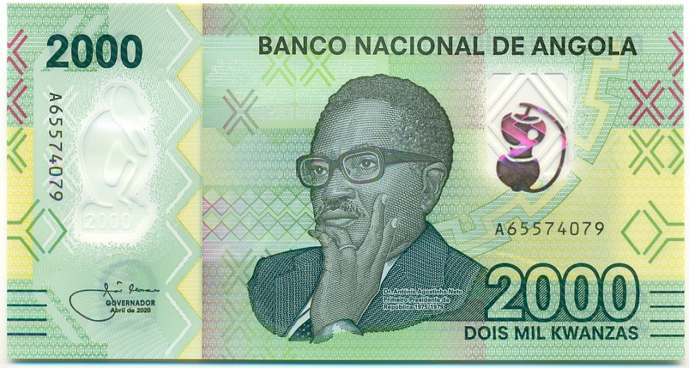 2000 кванза 2020 года Ангола — Фото №1