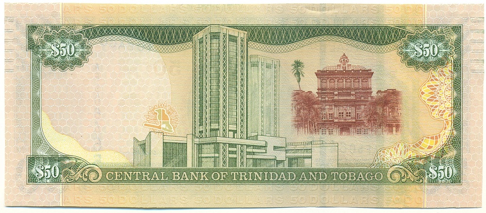 50 долларов 2006 года Тринидад и Тобаго — Фото №2
