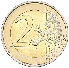 2 евро 2021 года Монако — Фото №2