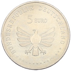 5 евро 2023 года D Германия «Чудесный мир насекомых — Рыжая осмия» — Фото №2