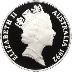 10 долларов 1992 года Австралия «Северная территория» — Фото №2