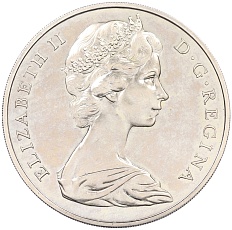 1 крона 1969 года Теркс и Кайкос — Фото №2